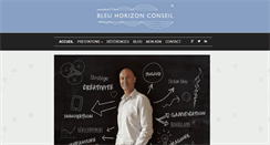 Desktop Screenshot of bleuhorizonconseil.com