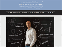 Tablet Screenshot of bleuhorizonconseil.com